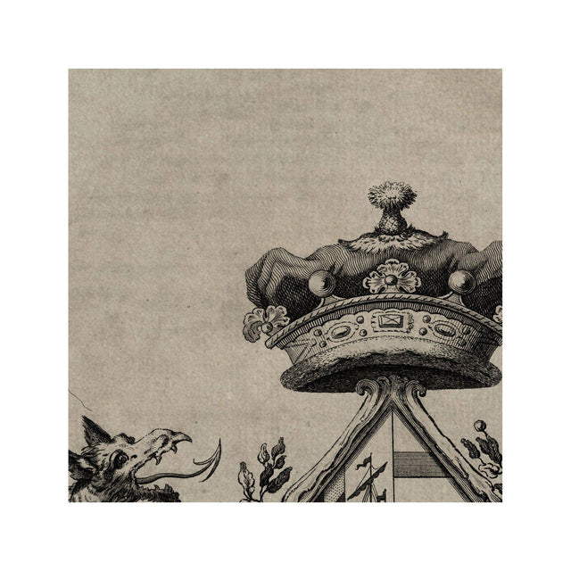 18th Century ENGLISH ARMORIAL ENGRAVING #07 - CAMPBELL CREST - Foundry